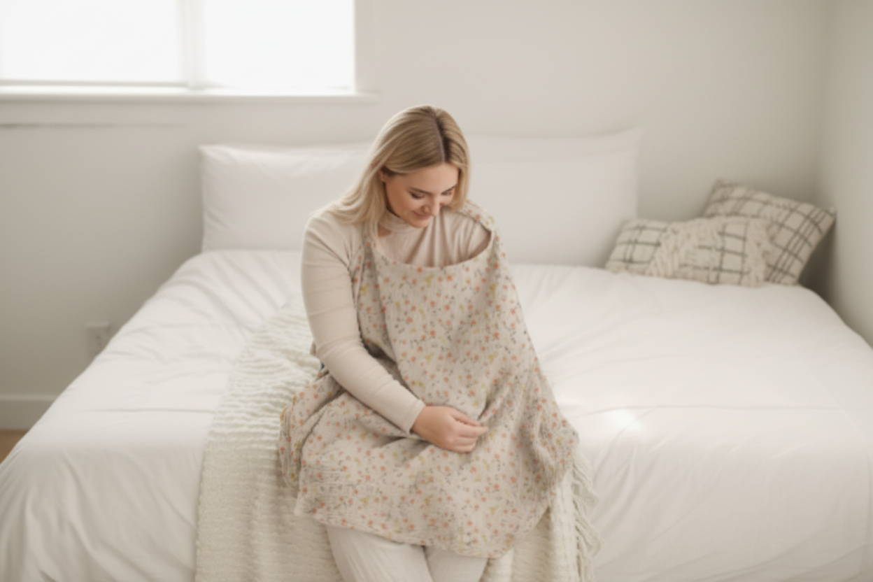 Honey & Loom | The Nursing Cover - Floral