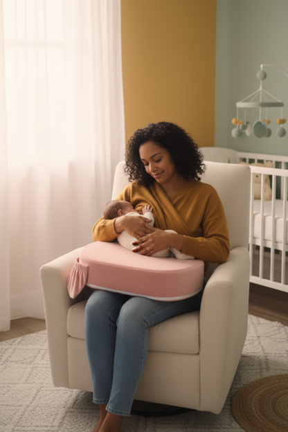 Honey & Loom | The Nursing Pillow - Blush Pink