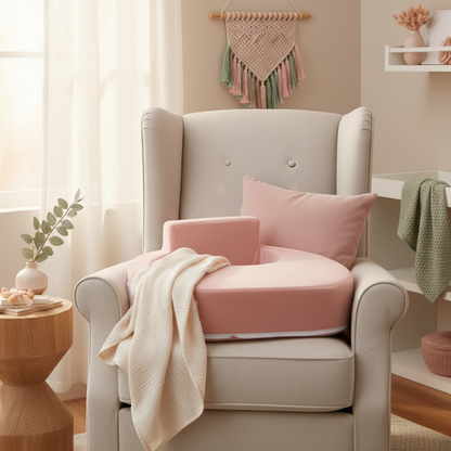 Pink Pillow Nursery Chair
